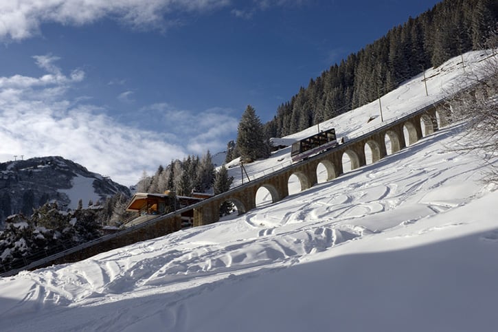 Mürren im Winter